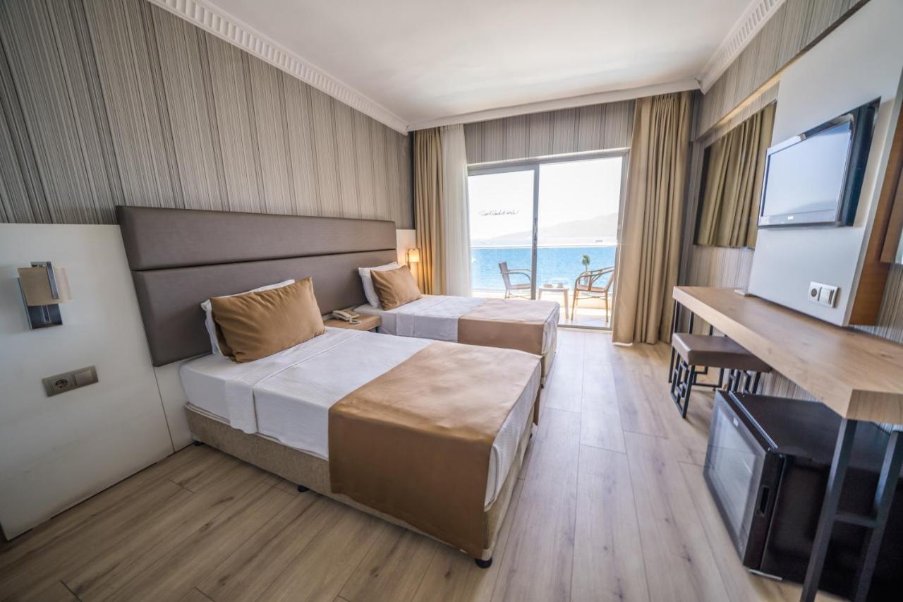 Point Beach Hotel Marmaris Bagian luar foto